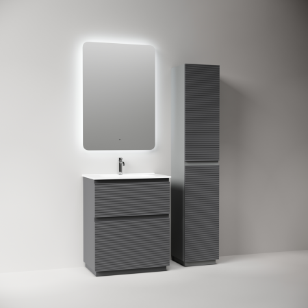 Тумба под раковину Sancos Folk Floor FL70FGS Grey soft фото