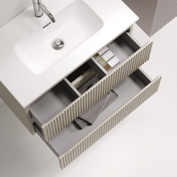 Тумба под раковину Sancos Snob R SNR70/39CE Beige Soft фото