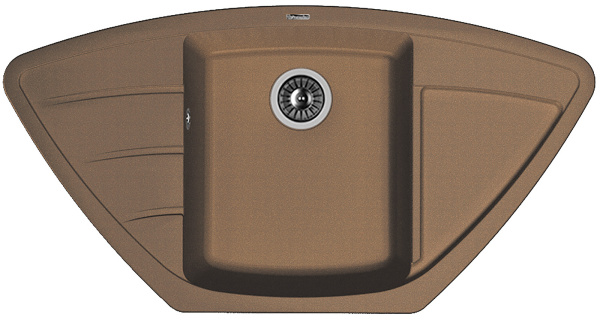 Кухонная мойка ЛИПСИ 980С Florentina 20.180.D0980 мокко фото