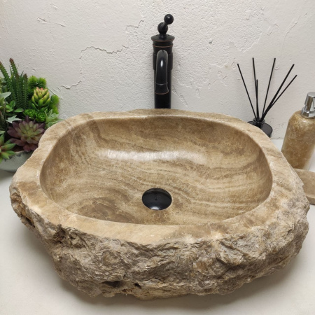 Накладная раковина из оникса Erozy Sunset EO-01268 (56*40*16) фото