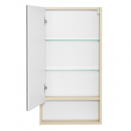 Зеркало-шкаф Акватон Сканди 45 1A252002SDB20 белый/дуб верона фото