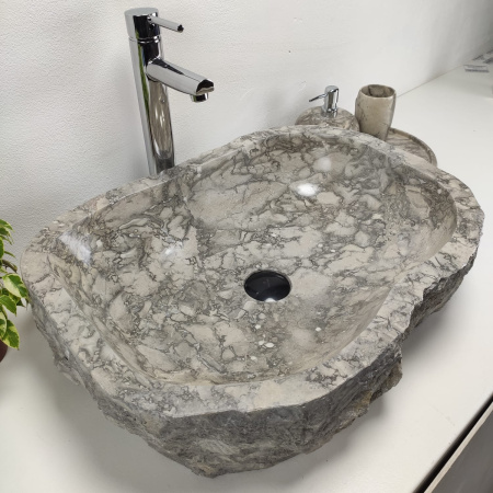 Накладная раковина из мрамора Erozy Doreng EM-00915 (60*43*15) фото