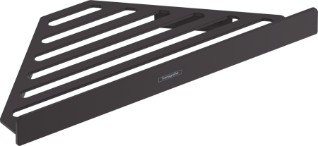 Угловая полка для ванны Hansgrohe AddStoris 41741670 черная матовая фото