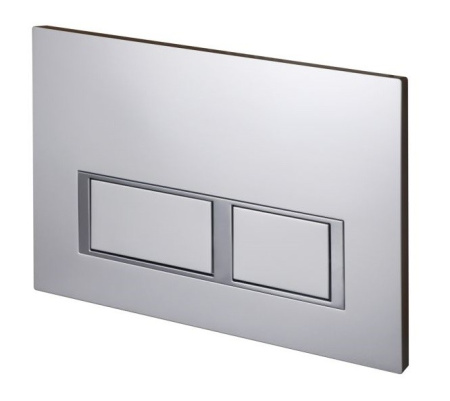 Клавиша смыва Esbano ESINPRK12MC матовый хром/блестящий хром фото