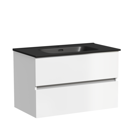 Тумба под раковину Sancos Urban UR80W белый глянец фото