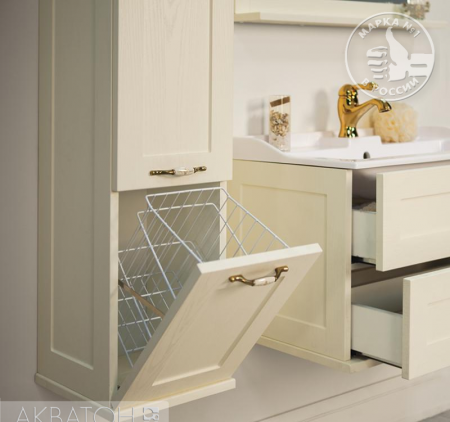 Шкаф-пенал Акватон Леон 1A186503LBPR0 фото