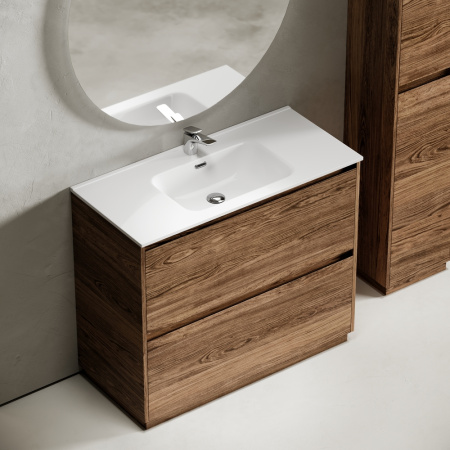 Тумба под раковину Sancos Libra Floor LB100FECH дуб чарльстон фото