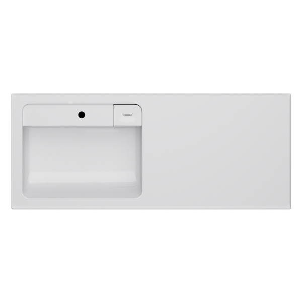 Раковина мебельная над стиральной машиной, левая, 120 см Am.Pm X-Joy M85AWPL1201WG фото