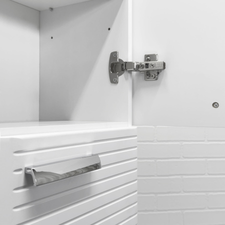 Шкаф-пенал Comfortу Танжер-35 00-00019362 белый матовый фото