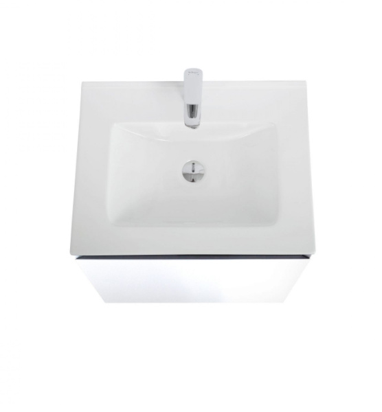 Тумба под раковину Art&Max Latina AM-Latina-600-1C-SO-BM 60 см, белая матовая фото