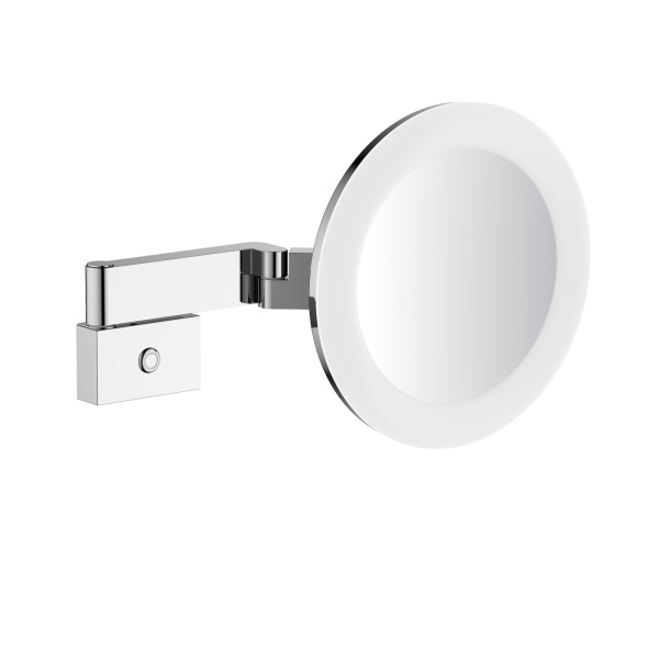 Зеркало с подсветкой и 5 кратным увеличением Timo Petruma 15276/00 хром фото