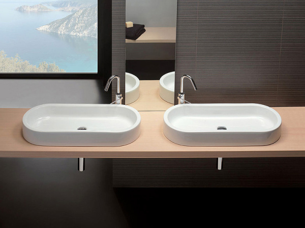 Раковина-чаша Hatria Area 80 Y0UF01 Белая фото