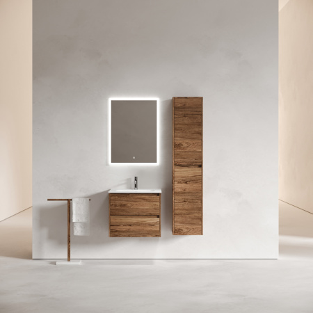 Тумба под раковину Sancos Libra LB60ECH дуб чарльстон фото