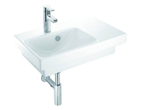 Раковина Jacob Delafon Odeon Up E4757G с "правым" крылом 65 см фото