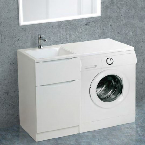 Тумба под стиральную машину BelBagno Lavanderia LAVANDERIA-580/1200-2C-PIA-BL фото
