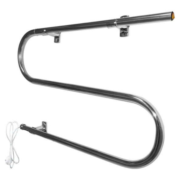 Полотенцесушитель электрический Domoterm S-образный 112 (70x42) (тэн слева) фото