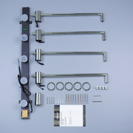 Электрический полотенцесушитель Abber Charme AH4004 хром фото