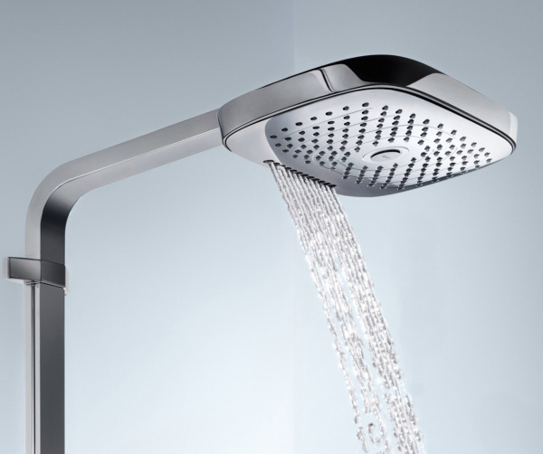 Душевая система (стойка) Hansgrohe Raindance Select Push 300 2jet Showerpipe 27126000 хром фото