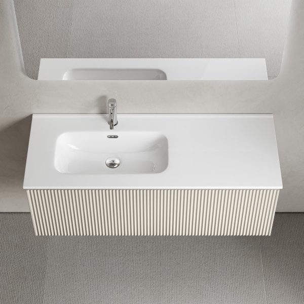 Тумба под раковину Sancos Snob R 1.0 SNR1.0120LCE Beige Soft фото