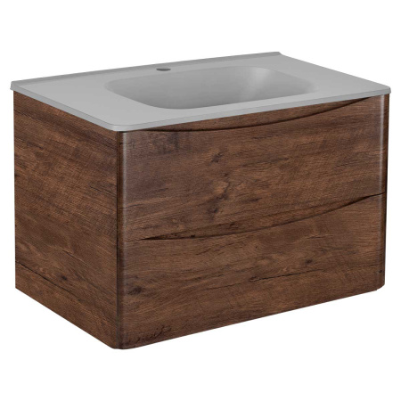 Тумба под раковину Vincea Paola VMC-2P800RW 80 см R.Wood фото