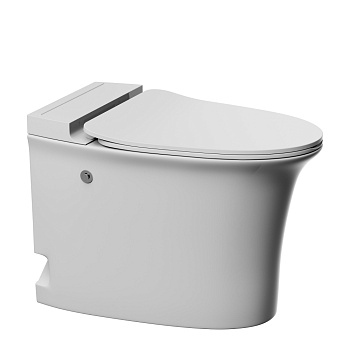 Унитаз приставнойсо с импульсным смывом Abber Bequem AC1125P фото