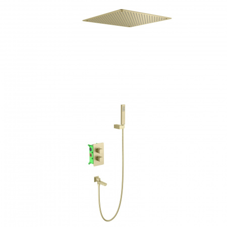 Душевая система скрытого монтажа Timo Petruma SX-5019/17SM золото маовое фото