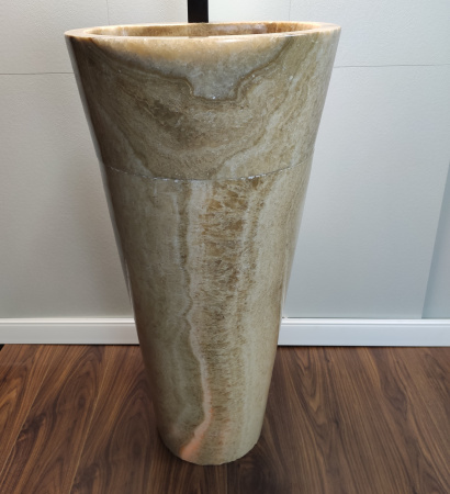 Раковина напольная из оникса Sunset ON-01352 (45*45*90) фото