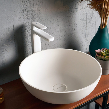 Накладная раковина Montebianco Nemi 390 20141 38x38 фото