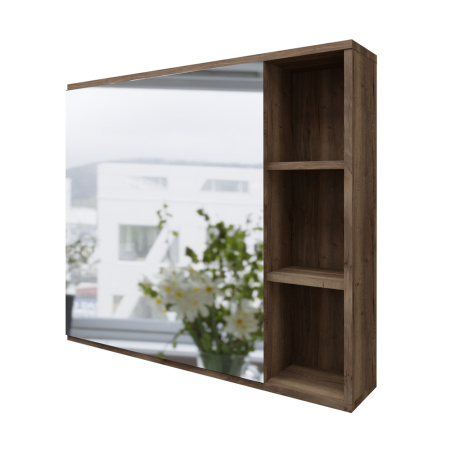 Зеркало-шкаф Grossman Форта 80 2080022 темный дуб галифакс фото