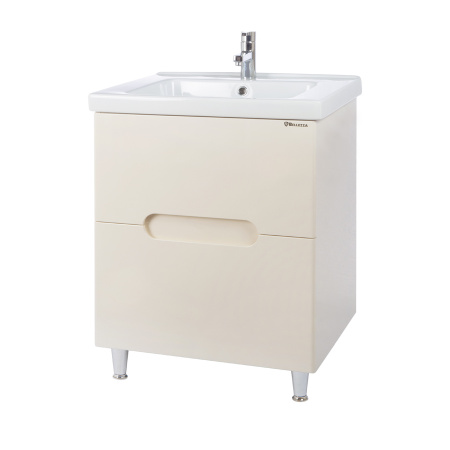 Тумба под раковину Bellezza Андрэа-65 бежевая фото