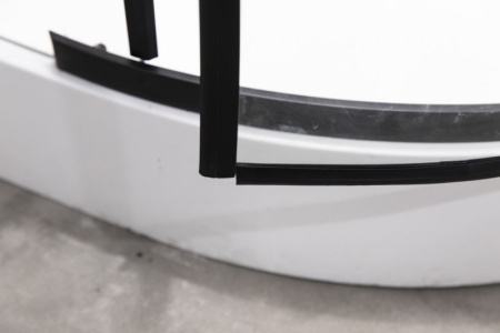 Душевой уголок Esbano ESUGD7025B 100x100 черный матовый фото