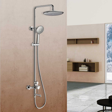 Душевая система (стойка) Vincea Desire VSFS-1D1CH хром фото