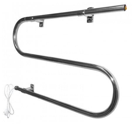 Полотенцесушитель электрический Domoterm S-образный 112 (50x42) (тэн слева) фото