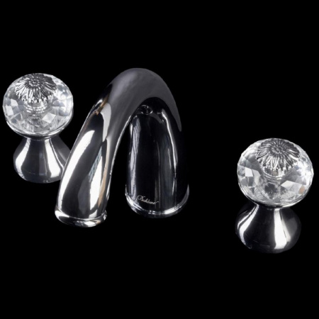 Смеситель для раковины двухвентильный Boheme Flora 277-FL фото