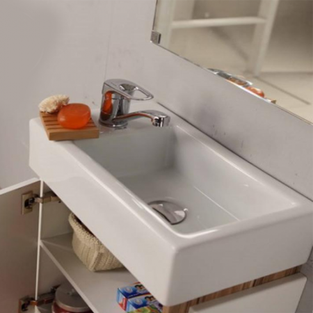 Тумба под раковину Акватон Эклипс 46 М 1A172801EK49L фото