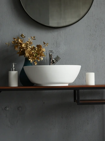 Накладная раковина Montebianco Piemont 450 12043 45x45 фото