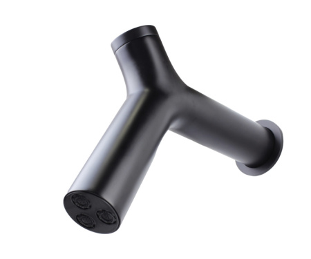 Верхний тропический душ Bronze de Luxe Liberty 501B-P черный матовый фото