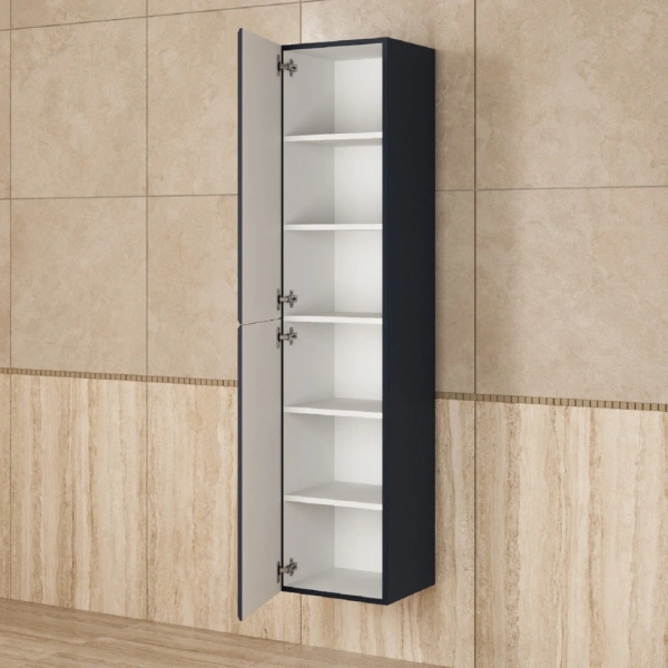 Шкаф-пенал Uperwood Foster PFosterNEWb черный фото