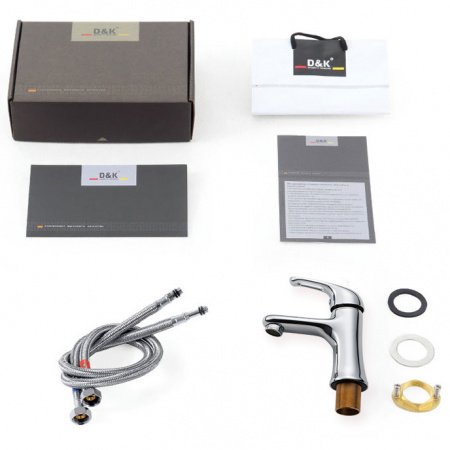 Смеситель для раковины D&K Eucharius Rhein DA1372141 фото