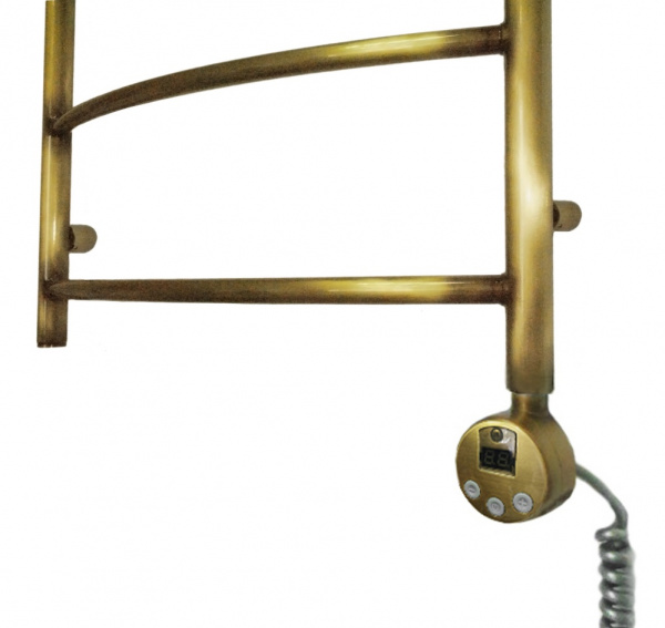 Полотенцесушитель электрический Domoterm Калипсо П5 (500х700) (бронза) правый фото