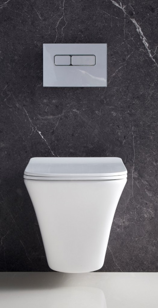 Подвесной унитаз BelBagno Marmi BB052CHR фото