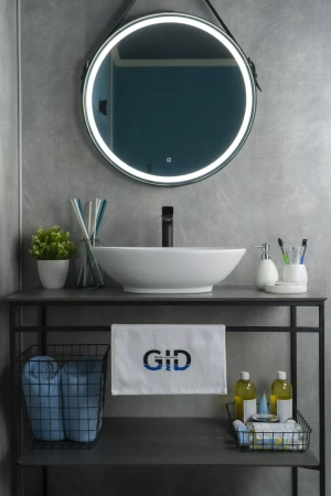 Накладная раковина GID Wm9021 42x32 белая матовая фото