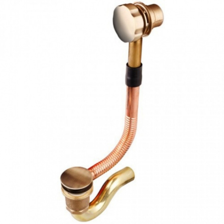 Слив перелив для ванны Kaiser 8004An автомат бронза фото