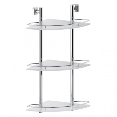 Полка угловая с ограничителем тройная FBS Esperado ESP 073 28 см фото