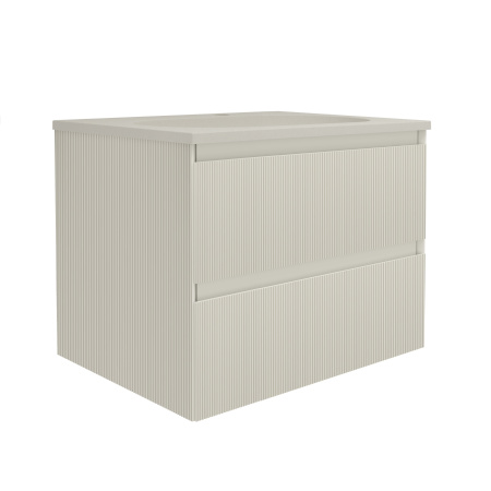 Тумба под раковину Vincea Welle 60 VMC-2WL600MBG M.Beige Soft-touch фото