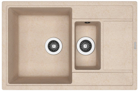 Кухонная мойка ЛИПСИ 780К Florentina 20.250.D0780 песочный фото