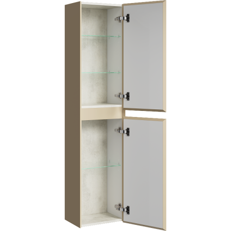 Шкаф-пенал Aqwella Geometria GE0535MD морская дюна фото