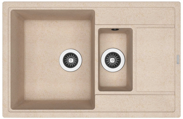 Кухонная мойка ЛИПСИ 780К Florentina 20.250.D0780 песочный фото