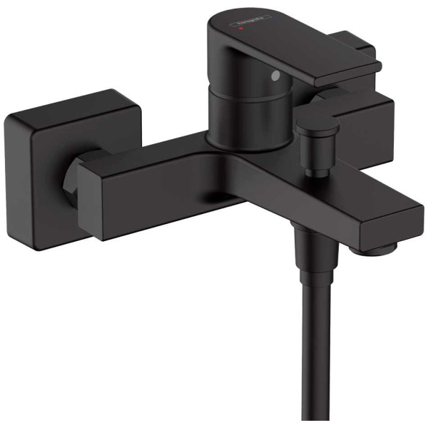 Смеситель Hansgrohe Vernis Shape для ванны с душем 71450670 черный матовый фото