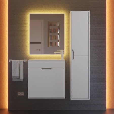 Тумба под раковину Uperwood Modul 60 2930205362 белая фото